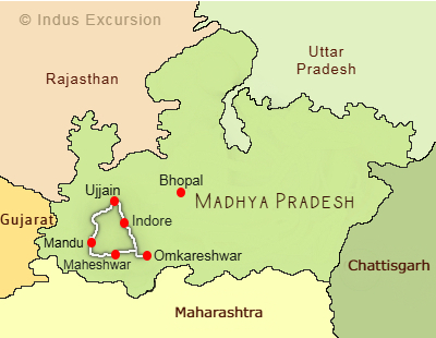 Indore circuit tour map