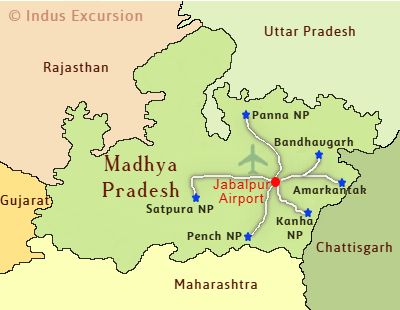  Jabalpur airport map