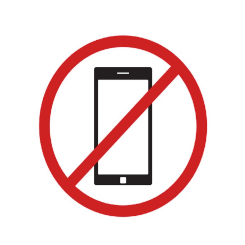  mobile phone prohibited