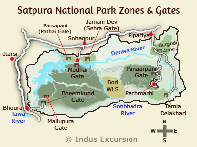 Bheemkund zone in Satpura national park