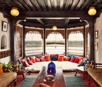 Ahilya Fort Balcony River View