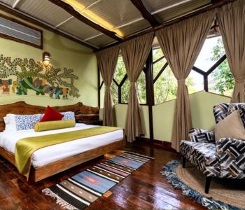 Kanha Jungle Camp Elevated Cottage Inside